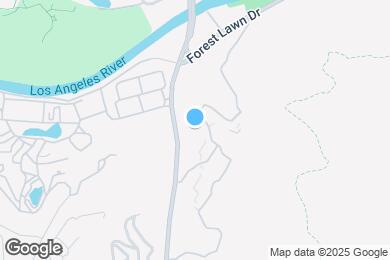 Map image of the property - 3682 Barham Blvd