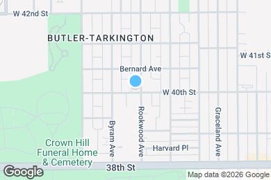 Map image of the property - 4002 Rookwood Ave