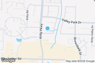 Map image of the property - 6608 Imperial Oak Dr