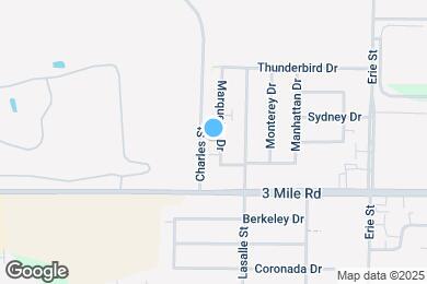 Map image of the property - 4048 Marquette Dr