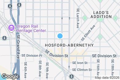 Map image of the property - 1028 SE Sherman St