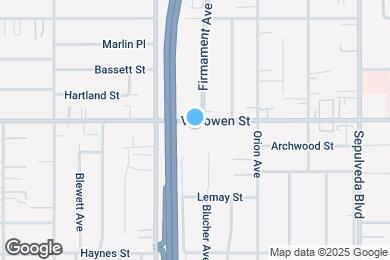 Map image of the property - Vanowen Apartments