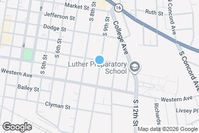 Map image of the property - 602-604-604 S 9th St