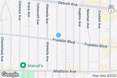 Map image of the property - 1541 Lakewood Ave