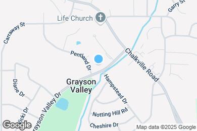 Map image of the property - 2324 Grayson Valley Dr