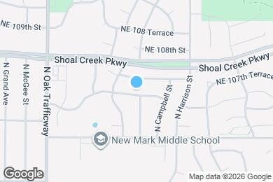 Map image of the property - 720 NE 107th St