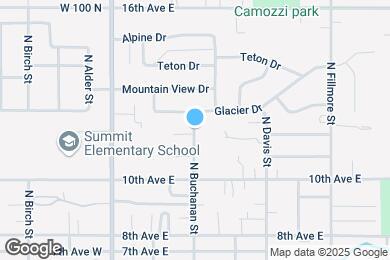 Map image of the property - 1308 N Buchanan St