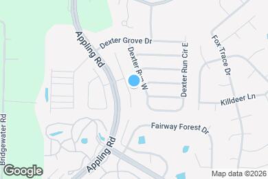 Map image of the property - 1518 Appling Wood Cove S