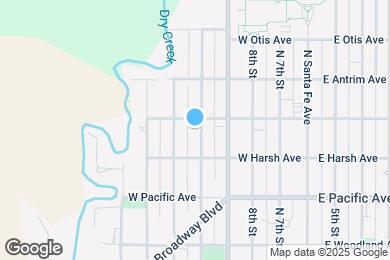 Map image of the property - 1015 N Tenth St