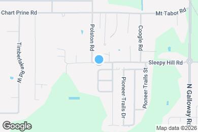 Map image of the property - 3850 Sleepy Hill Oaks Loop