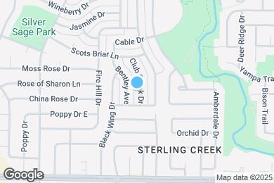 Map image of the property - 6917 Club Creek Dr