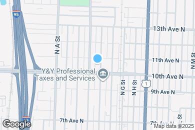 Map image of the property - 1017 N E St