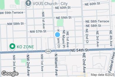 Map image of the property - 14 NE 56th St