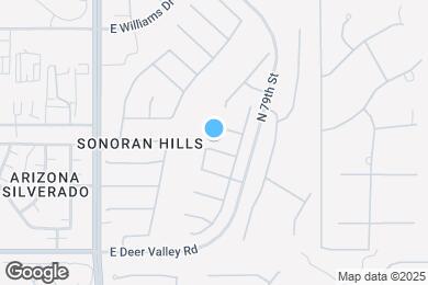 Map image of the property - 7742 E Los Gatos Dr