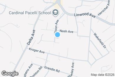 Map image of the property - 810 Ellison Ave