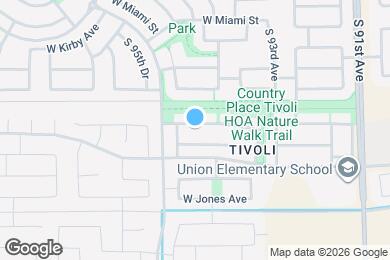 Map image of the property - 9419 W Elwood St