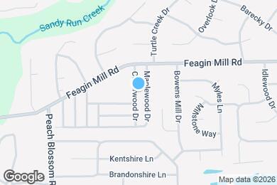 Map image of the property - 612 Cedarwood Dr