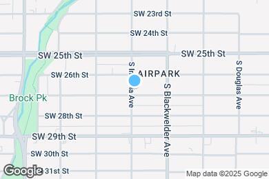 Map image of the property - 1345 SW 27th St