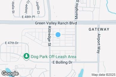 Map image of the property - 16059 E Elk Dr