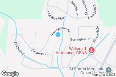 Map image of the property - 1112 Cranston Dr