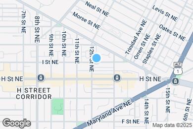 Map image of the property - 1209 I St NE