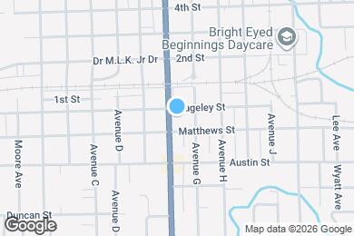 Map image of the property - 2809 Avenue F