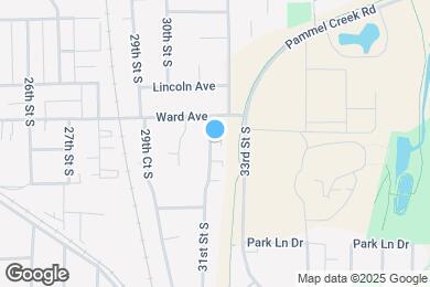 Map image of the property - 2825 31st St S