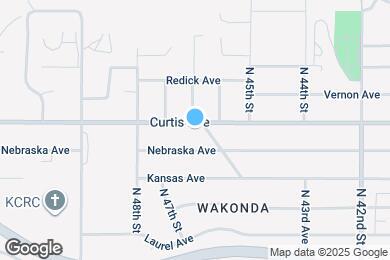 Map image of the property - 4655 Curtis Ave