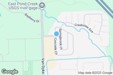 Map image of the property - 11701 Cascade Cir