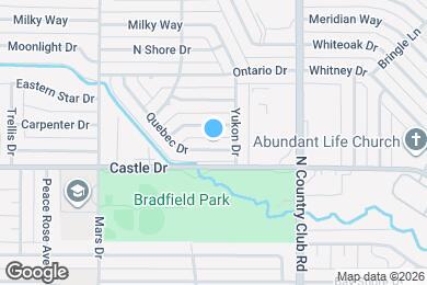 Map image of the property - 1101 Quebec Dr