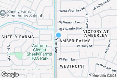 Map image of the property - 2222 N 90th Ln