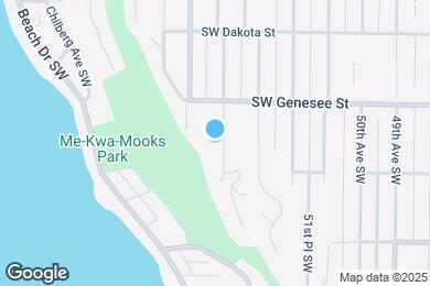 Map image of the property - 4439 54th Ave SW