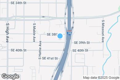 Map image of the property - 1413 SE 39th St