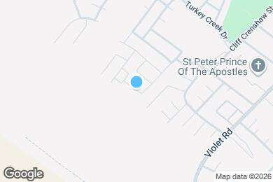 Map image of the property - 11505 S Crk Dr