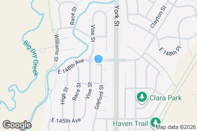 Map image of the property - 14785 Gaylord St