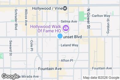 Map image of the property - Sunset Vine Tower