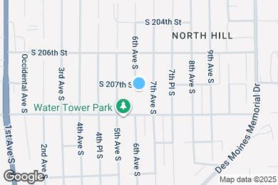 Map image of the property - 605 S 207th St