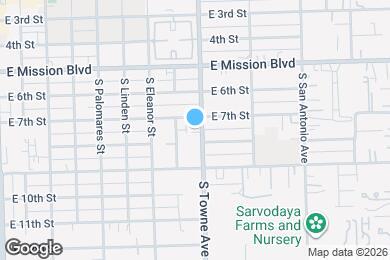 Map image of the property - 751 S Towne Ave