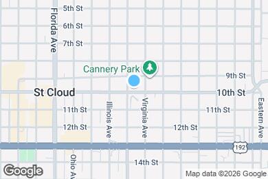 Map image of the property - 937 Michigan Ave