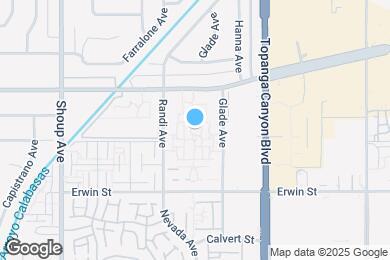 Map image of the property - eaves Woodland Hills