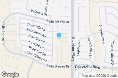 Map image of the property - 1205 Victorian St