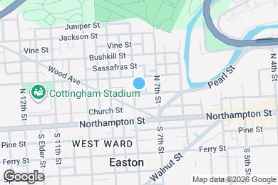 Map image of the property - 41 N 8th St