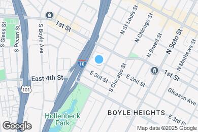 Map image of the property - 2022 E 2nd St