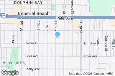 Map image of the property - 859 Florida St