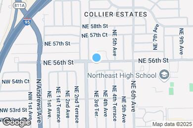 Map image of the property - 340 NE 56th St
