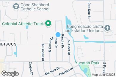 Map image of the property - 59 Areca Dr