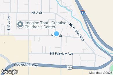 Map image of the property - 1841 NE D St