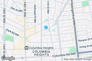 Map image of the property - 1120 Park Rd NW