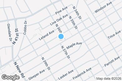 Map image of the property - 3609 Cumberland Ave