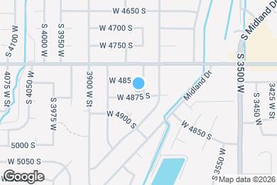 Map image of the property - 3760 W 4875 S